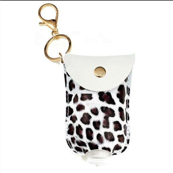 SALE Mini Lotion or Sanitizer Holder for Handbags Bags Backpacks Keychain - Picture 4 of 4